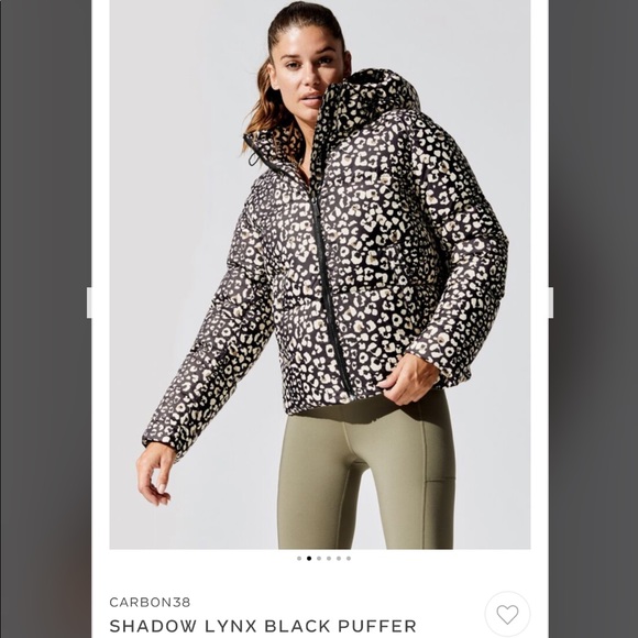 NWT Carbon 38 Shadow Lynx Puffer Jacket Small - Picture 4 of 9